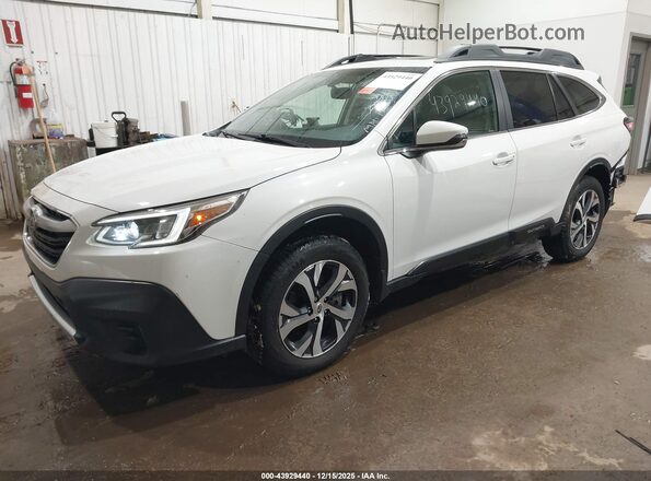 4S4BTANC9M3173752 2021 SUBARU OUTBACK Белый Передняя левая четверть