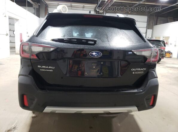 4S4BTAPC1L3101245 2020 SUBARU OUTBACK Черный Вид сзади