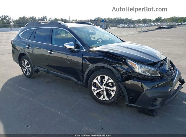 4S4BTAPC2L3230742 2020 SUBARU OUTBACK Black Przód prawy