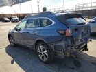 2020 Subaru Outback Touring Blue vin: 4S4BTAPC6L3125265