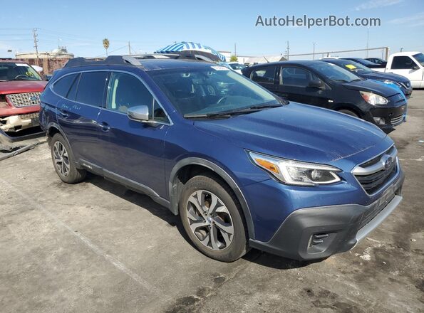 4S4BTAPC6L3125265 2020 SUBARU OUTBACK Blue Przód prawy