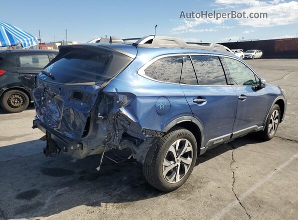 4S4BTAPC6L3125265 2020 SUBARU OUTBACK Blue Tył prawy