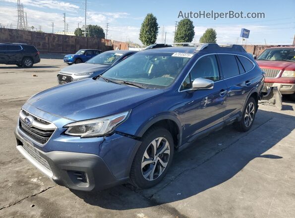 4S4BTAPC6L3125265 2020 SUBARU OUTBACK Blue Przód lewy