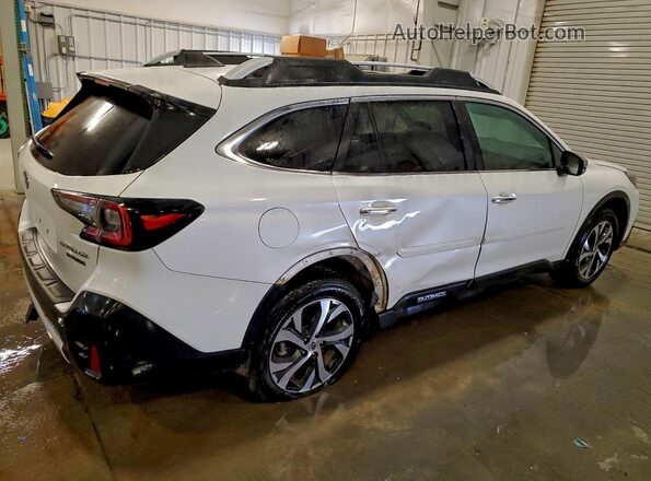 4S4BTAPC7M3127897 2021 SUBARU OUTBACK Белый Задняя правая четверть