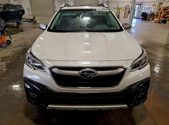 4S4BTAPC7M3127897 2021 SUBARU OUTBACK Белый Вид спереди
