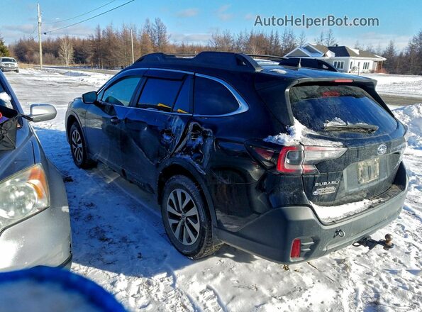 4S4BTDEC7M3204479 2021 SUBARU OUTBACK Black Tył lewy