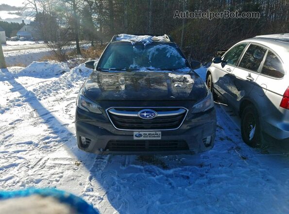 4S4BTDEC7M3204479 2021 SUBARU OUTBACK Black Widok z przodu