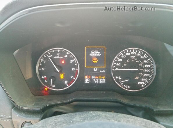 4S4BTDEC7M3204479 2021 SUBARU OUTBACK Black Widok zestawu wskaźników