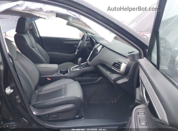 4S4BTGLD2M3182534 2021 SUBARU OUTBACK Черный Вид салона спереди