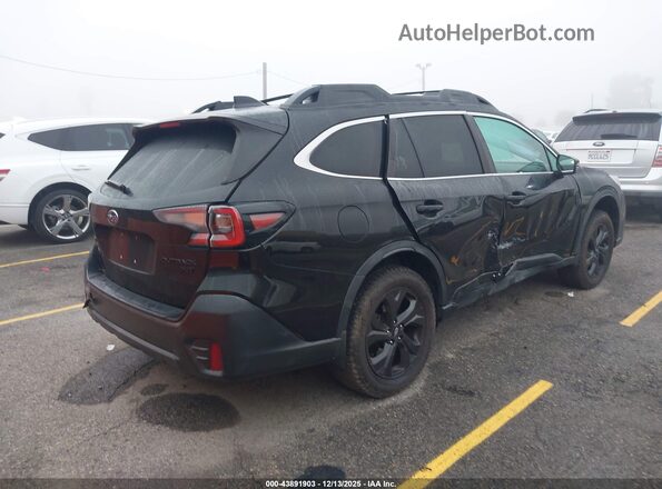 4S4BTGLD2M3182534 2021 SUBARU OUTBACK Черный Задняя правая четверть