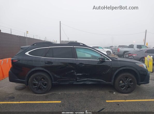 4S4BTGLD2M3182534 2021 SUBARU OUTBACK Черный Вид задней части салона