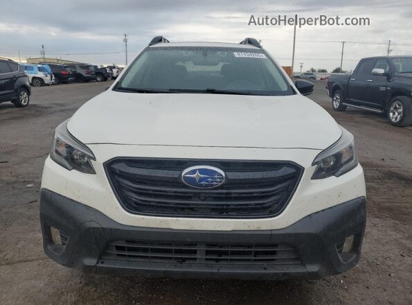 4S4BTGLDXN3187451 2022 SUBARU OUTBACK White Вид спереду