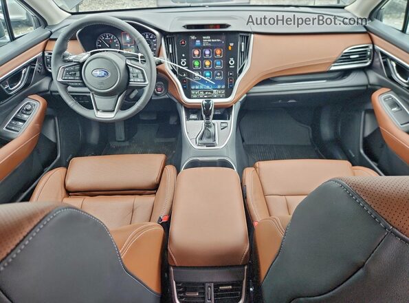 4S4BTGPD4S3298499 2025 SUBARU OUTBACK Черный Вид панели приборов