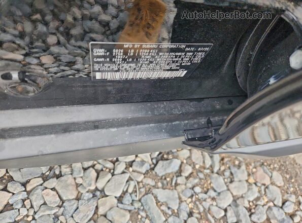 4S4BTGPD4S3298499 2025 SUBARU OUTBACK Черный Вид наклейки с VIN-кодом