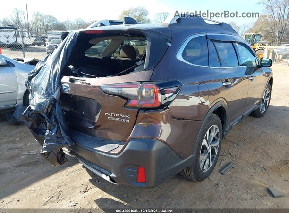 4S4BTGPD6M3220860 2021 SUBARU OUTBACK Коричневый Задняя правая четверть