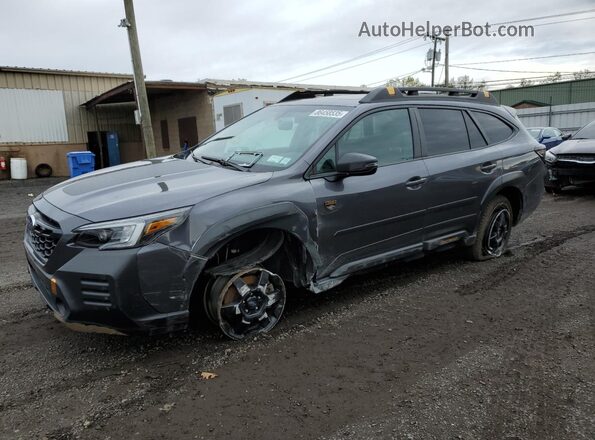 4S4BTGUD6N3221772 2022 SUBARU OUTBACK Серый Передняя левая четверть