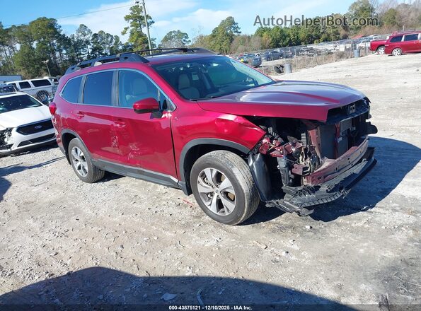 4S4WMACDXK3402883 2019 SUBARU ASCENT Red Przód prawy