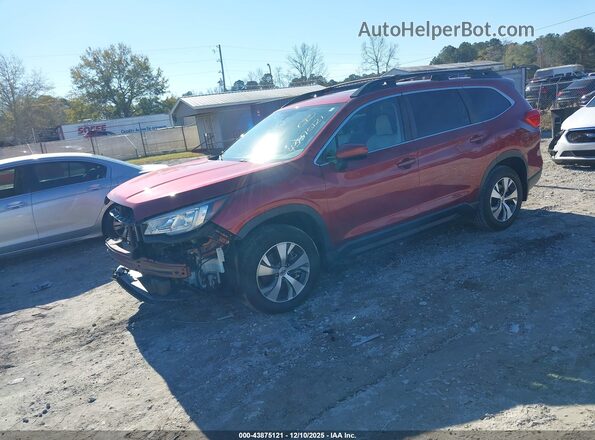 4S4WMACDXK3402883 2019 SUBARU ASCENT Red Przód lewy
