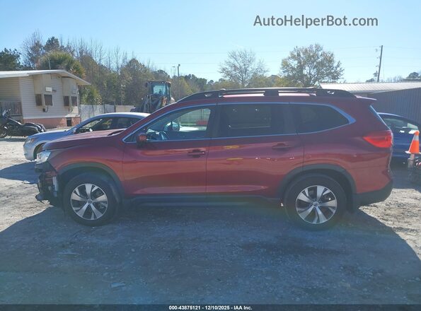 4S4WMACDXK3402883 2019 SUBARU ASCENT Red Widok wnętrza 360 stopni