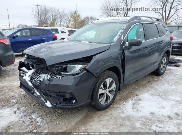 4S4WMAFD4L3408076 2020 SUBARU ASCENT Серый Передняя левая четверть
