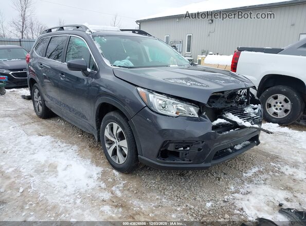 4S4WMAFD4L3408076 2020 SUBARU ASCENT Серый Передняя правая четверть