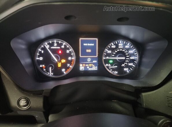 4S4WMAHDXR3408458 2024 SUBARU ASCENT Белый Вид щитка приборов