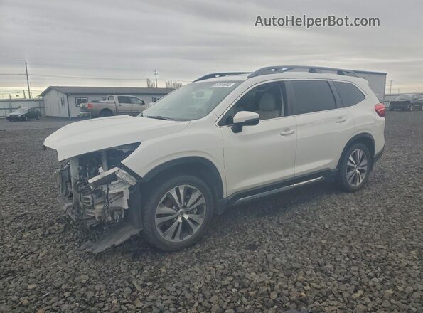 4S4WMALD0L3452970 2020 SUBARU ASCENT White Vista tres cuartos delantera izquierda