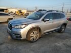 2020 Subaru Ascent Limited Silver vin: 4S4WMALD4L3478424