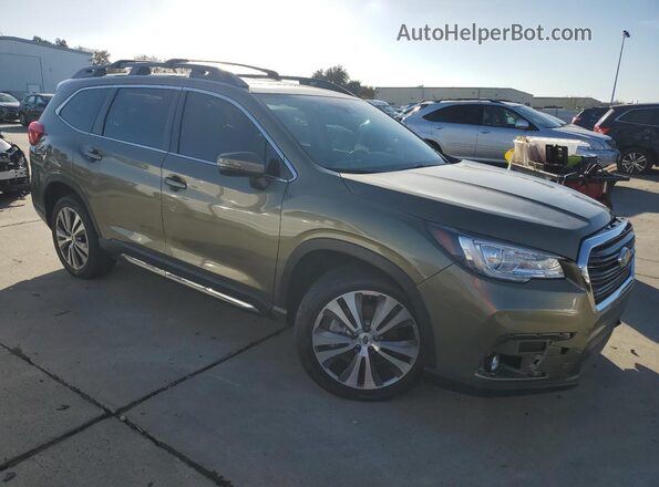 4S4WMAPD8N3449201 2022 SUBARU ASCENT Зеленый Передняя правая четверть