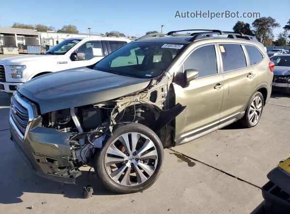 4S4WMAPD8N3449201 2022 SUBARU ASCENT Зеленый Передняя левая четверть