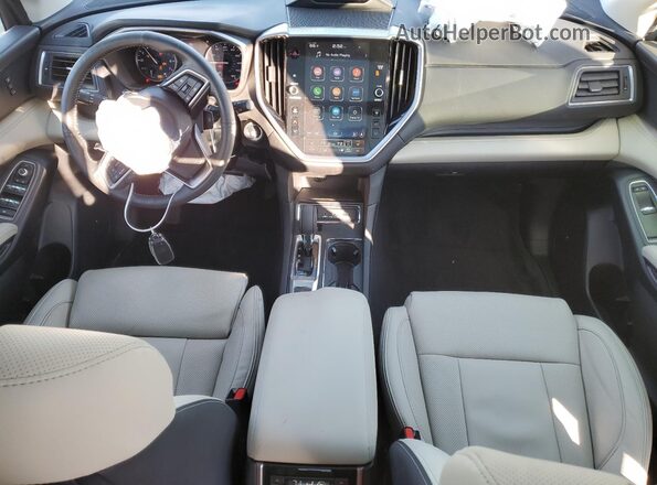 4S4WMAPD9S3411004 2025 SUBARU ASCENT White Vista del salpicadero