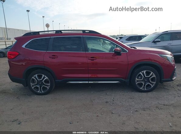 4S4WMASD4P3433572 2023 SUBARU ASCENT Red Widok wnętrza 360 stopni