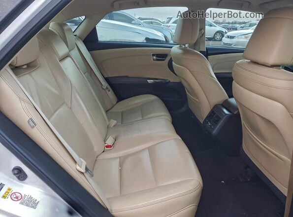 4T1BD1EB3GU055179 2016 TOYOTA AVALON Белый Вид задних сидений