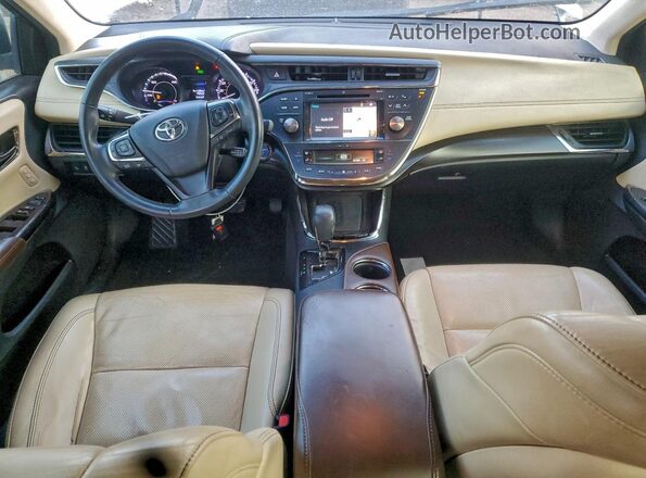 4T1BD1EB3GU055179 2016 TOYOTA AVALON Белый Вид панели приборов