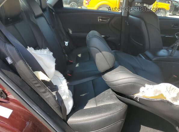 4T1BD1EB7GU051992 2016 TOYOTA AVALON Темно-бордовый Вид задних сидений
