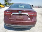2016 Toyota Avalon Hybrid Темно-бордовый vin: 4T1BD1EB7GU051992