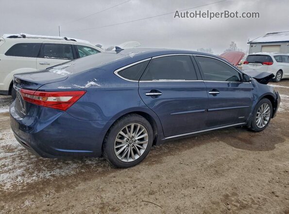 4T1BD1EB8JU059686 2018 TOYOTA AVALON Синий Задняя правая четверть