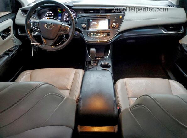 4T1BD1EB8JU059686 2018 TOYOTA AVALON Синий Вид панели приборов