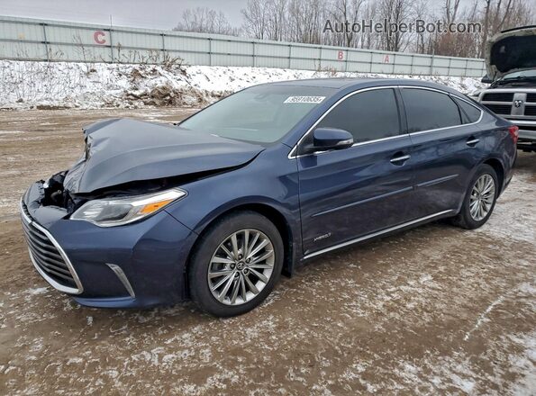 4T1BD1EB8JU059686 2018 TOYOTA AVALON Синий Передняя левая четверть