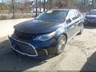 2016 Toyota Avalon Limited Черный vin: 4T1BK1EB2GU205949