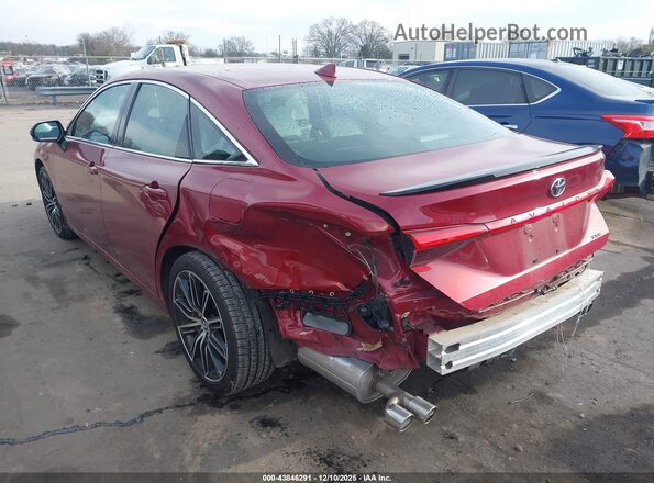 4T1BZ1FB4KU009286 2019 TOYOTA AVALON Бордовый Задняя левая четверть