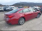 2021 Toyota Avalon Limited Hybrid Красный vin: 4T1DA1AB6MU007551