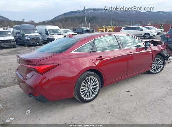 4T1DA1AB6MU007551 2021 TOYOTA LIMITED Красный Задняя правая четверть