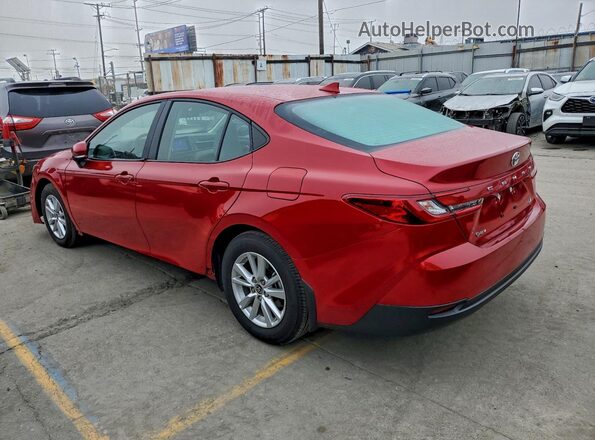 4T1DAACK2SU108807 2025 TOYOTA CAMRY Red Tył lewy
