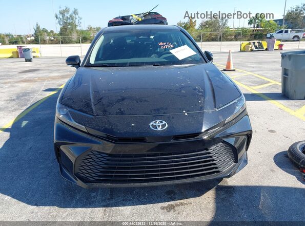 4T1DAACK4TU661640 2026 TOYOTA LE Black Widok wnętrza z tyłu