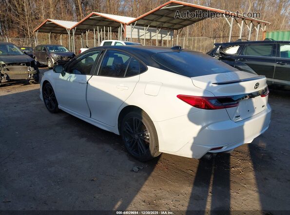 4T1DAACK6SU026207 2025 TOYOTA CAMRY Белый Задняя левая четверть