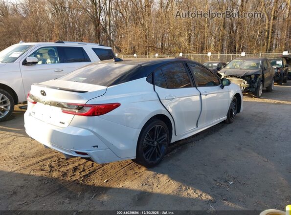 4T1DAACK6SU026207 2025 TOYOTA CAMRY Белый Задняя правая четверть