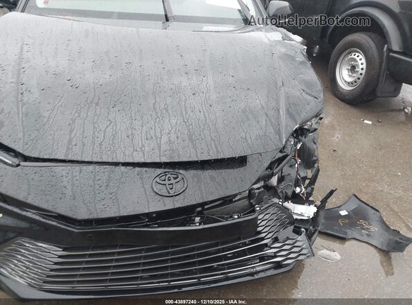 4T1DAACK6SU542180 2025 TOYOTA LE Black Widok z przodu