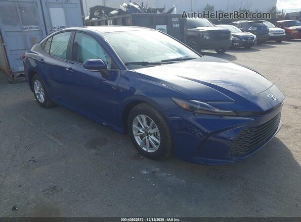 4T1DAACKXTU218585 2026 TOYOTA LE Синий Передняя правая четверть