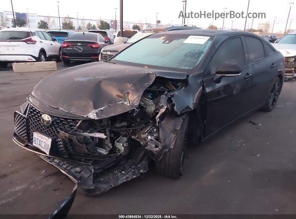 4T1EZ1FB5MU057637 2021 TOYOTA AVALON Черный Передняя левая четверть